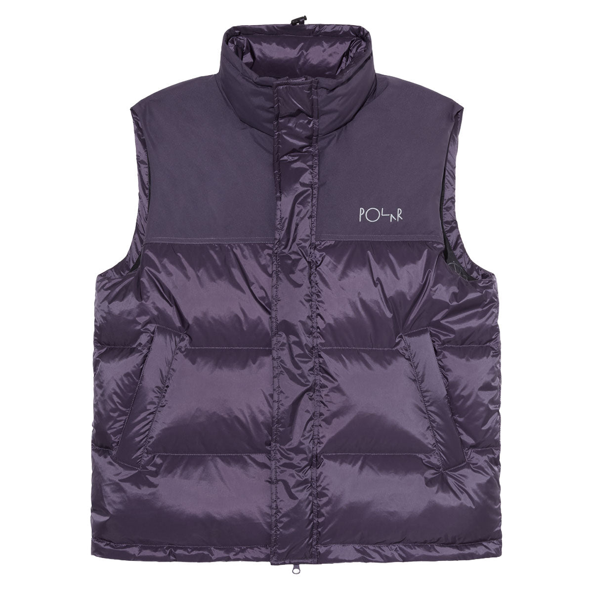 Polar Basic Puffer Vest - Dark Violet image 1