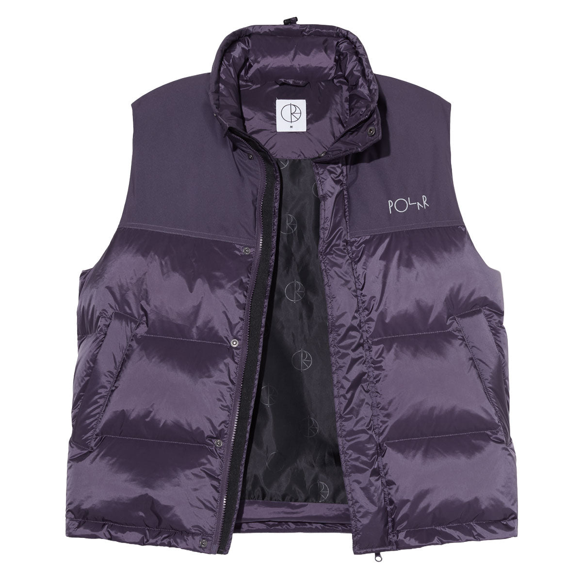 Polar Basic Puffer Vest - Dark Violet image 3