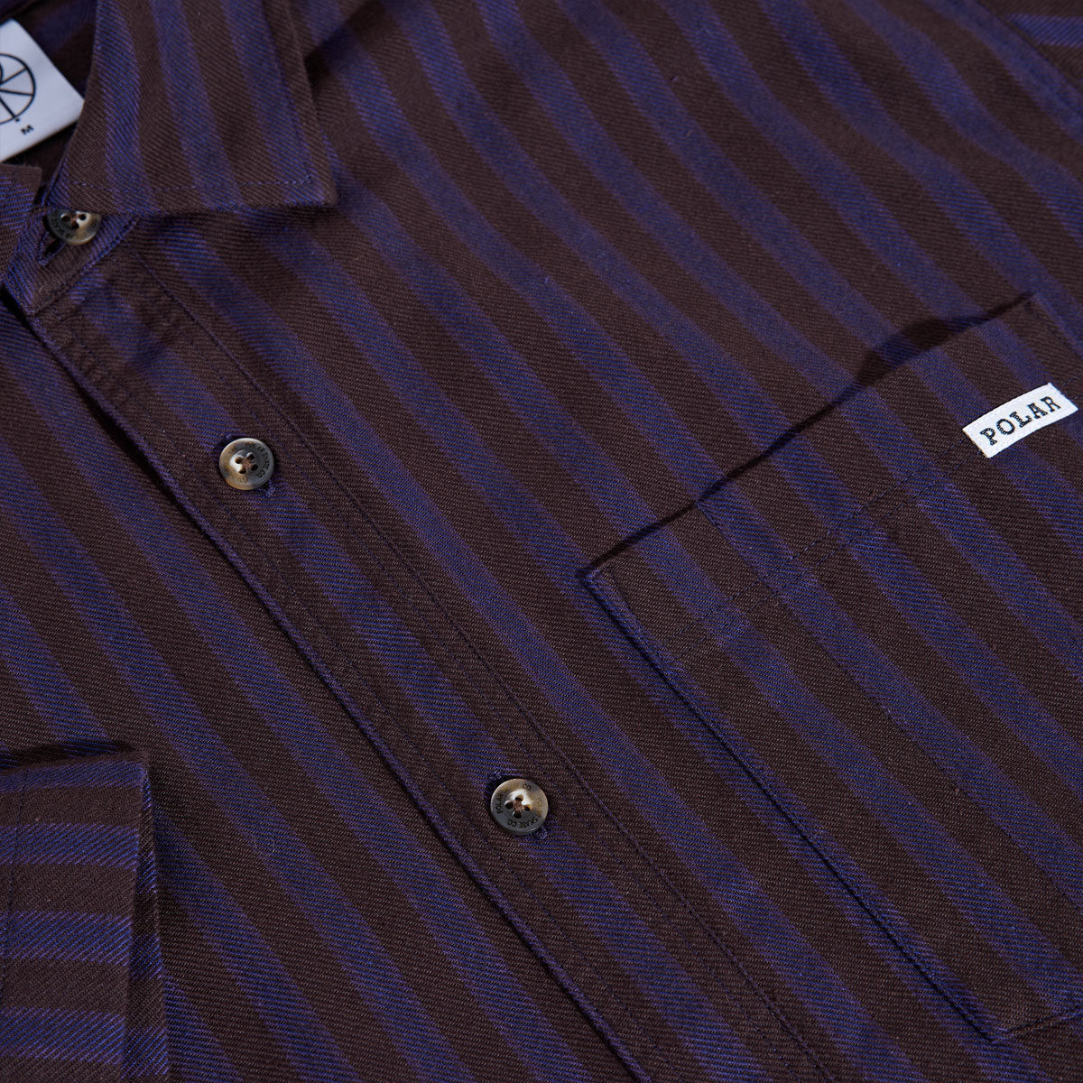 Polar Mitchell Shirt - Purple/Chocolate image 2