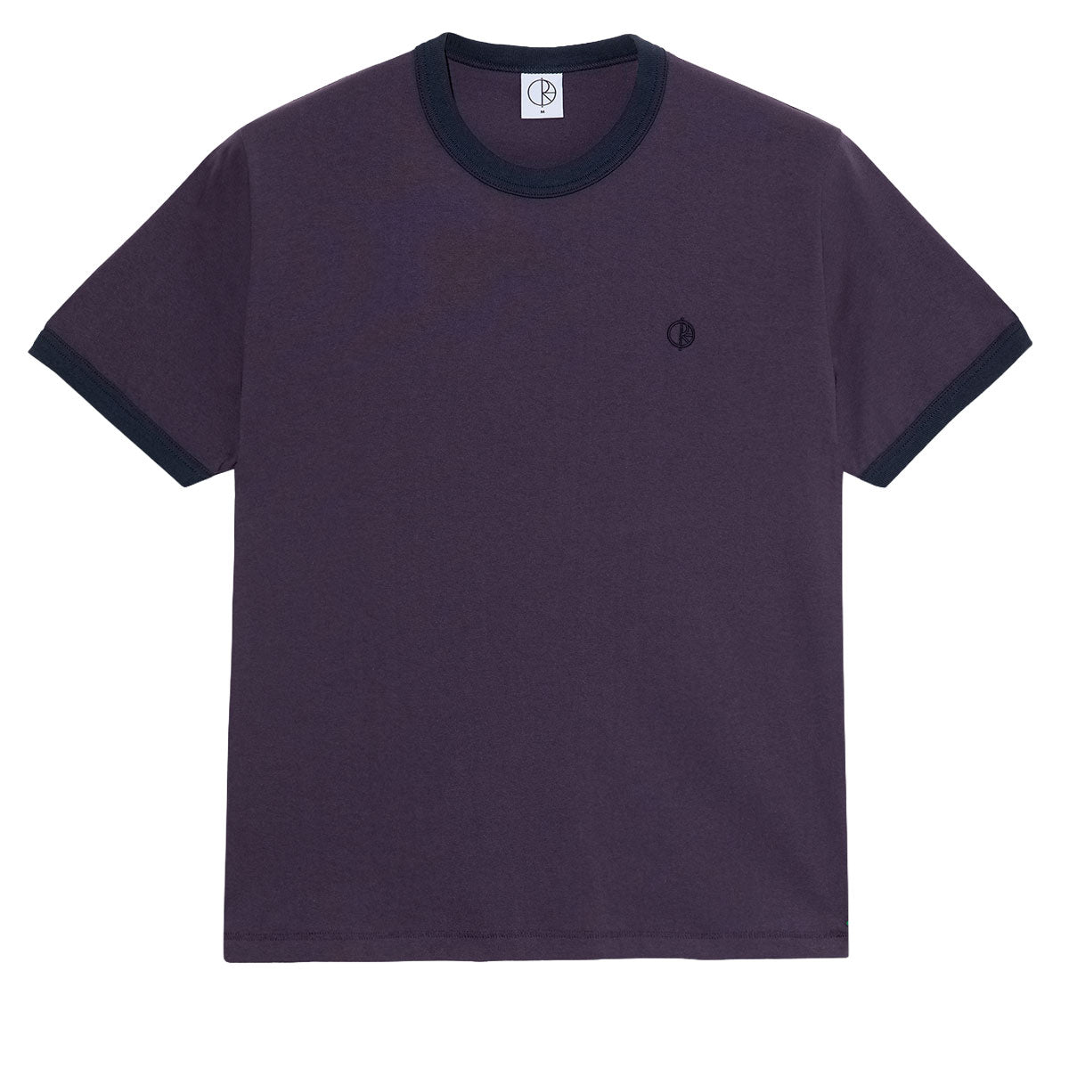 Polar Ringer T-Shirt - Dark Violet/Navy image 1
