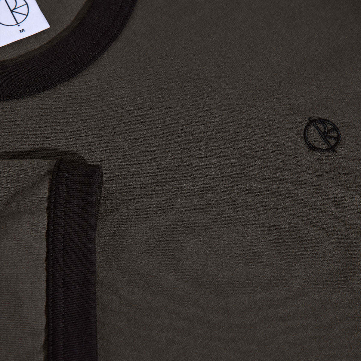 Polar Ringer T-Shirt - Dirty Black/Black image 2