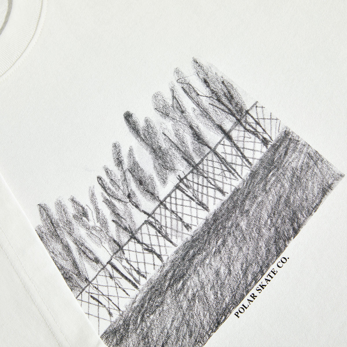 Polar Fence T-Shirt - Cloud White image 2