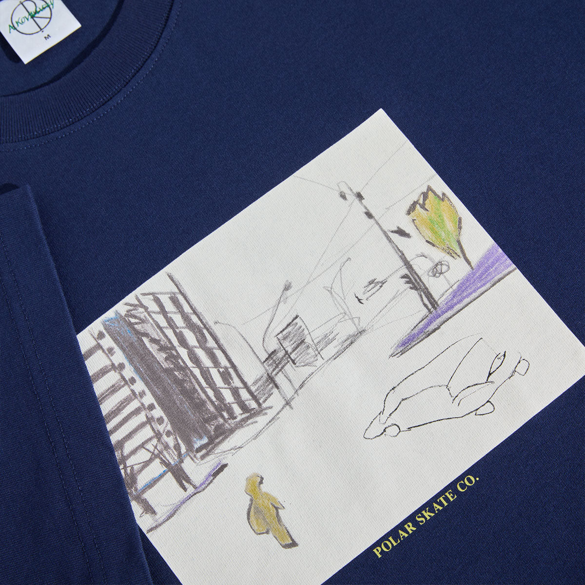 Polar Downtown T-Shirt - Dark Blue image 2