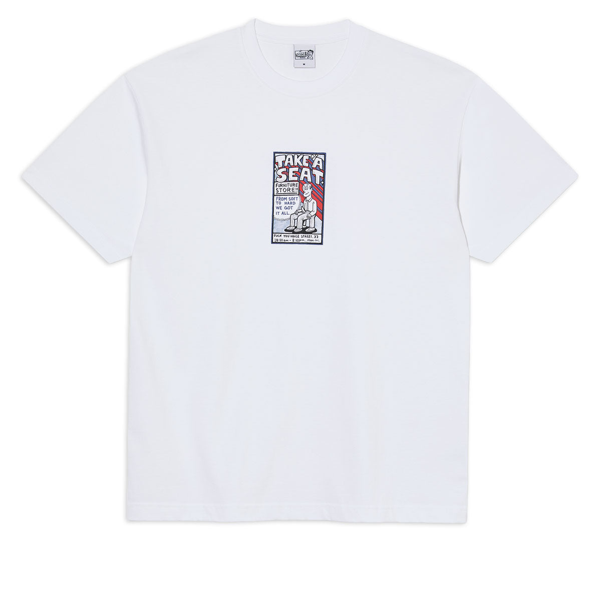 Polar Take A Seat T-Shirt - White image 1