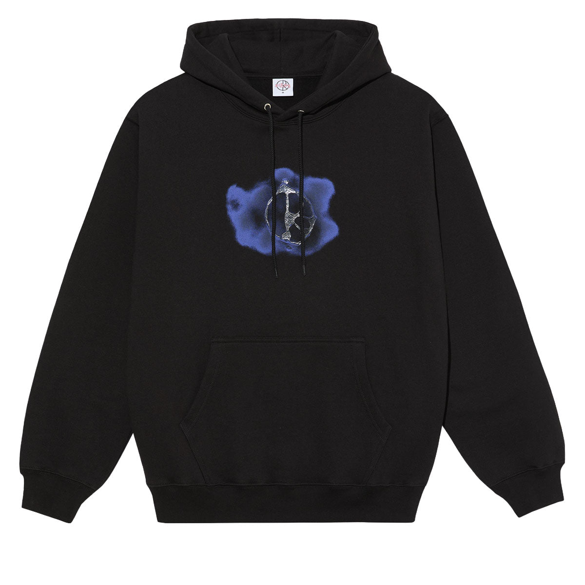 Polar Metal Logo Dave Hoodie - Black image 1