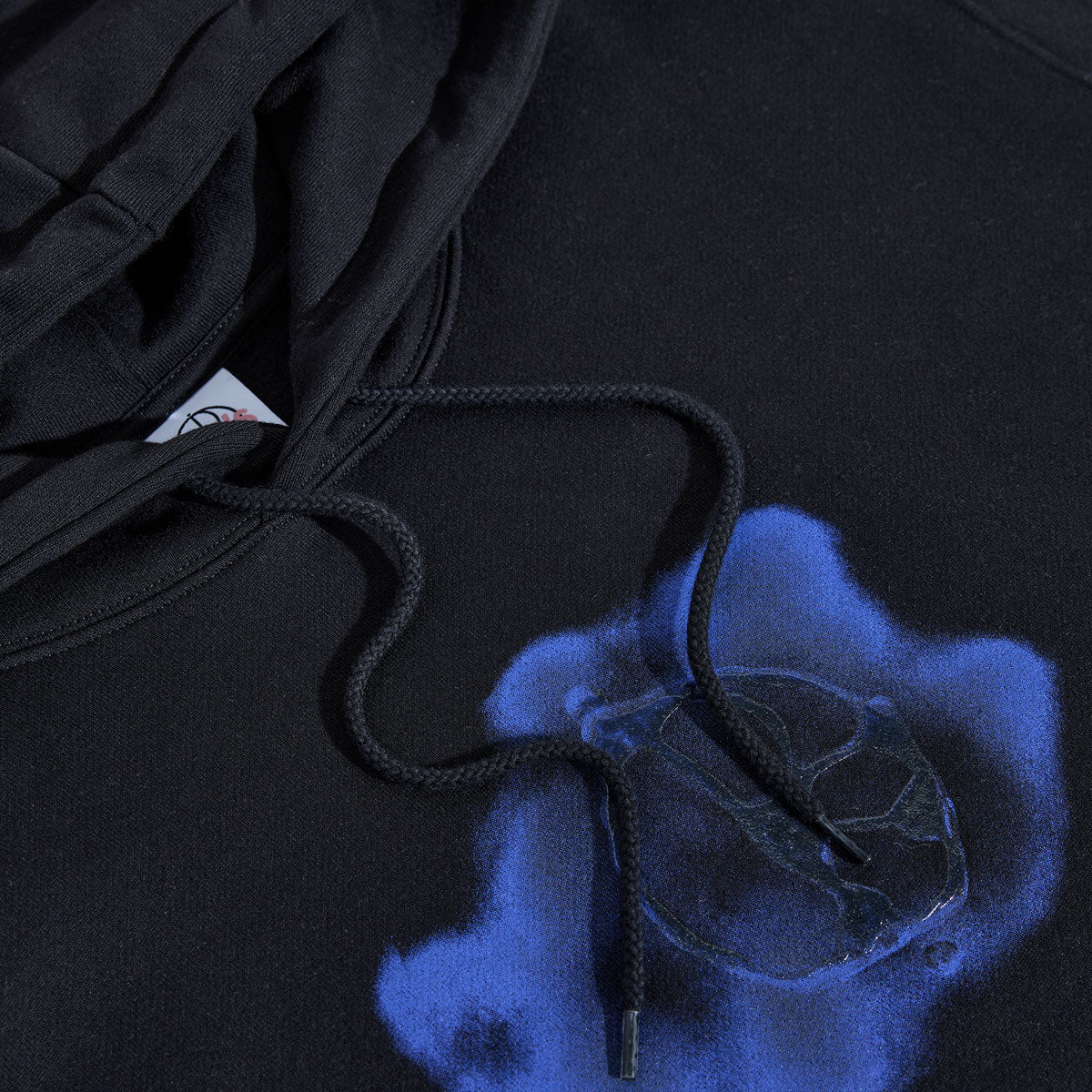 Polar Metal Logo Dave Hoodie - Black image 2