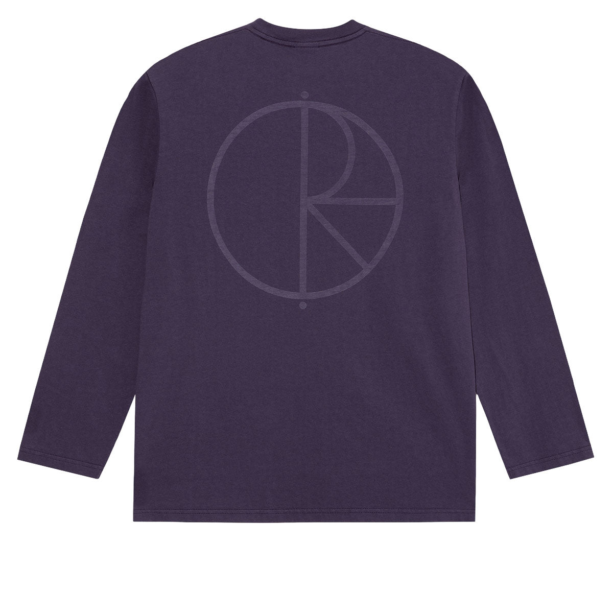Polar Steve Stroke Logo Long Sleeve T-Shirt - Dark Violet image 2