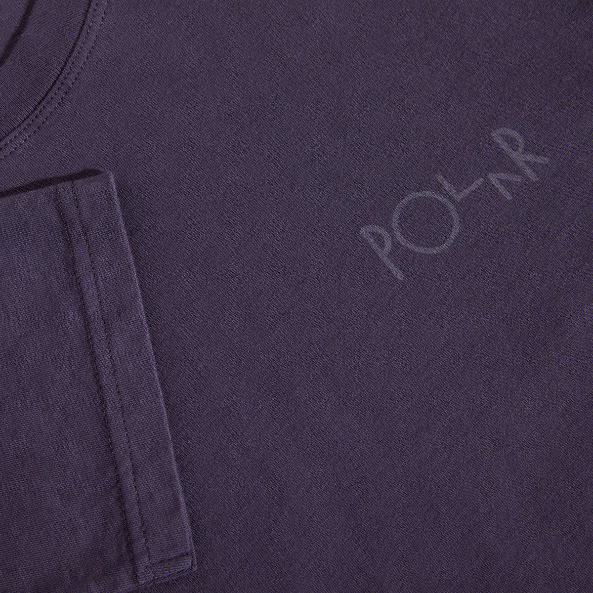 Polar Steve Stroke Logo Long Sleeve T-Shirt - Dark Violet image 3