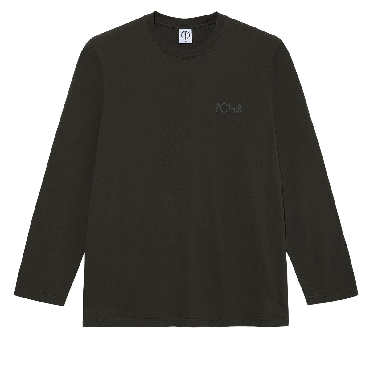 Polar Steve Stroke Logo Long Sleeve T-Shirt - Dirty Black image 1