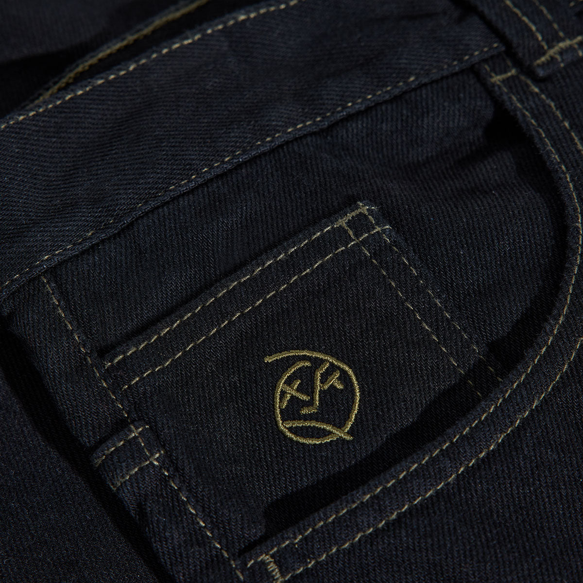 Polar Big Boy Jeans - Black/Dark Olive image 3