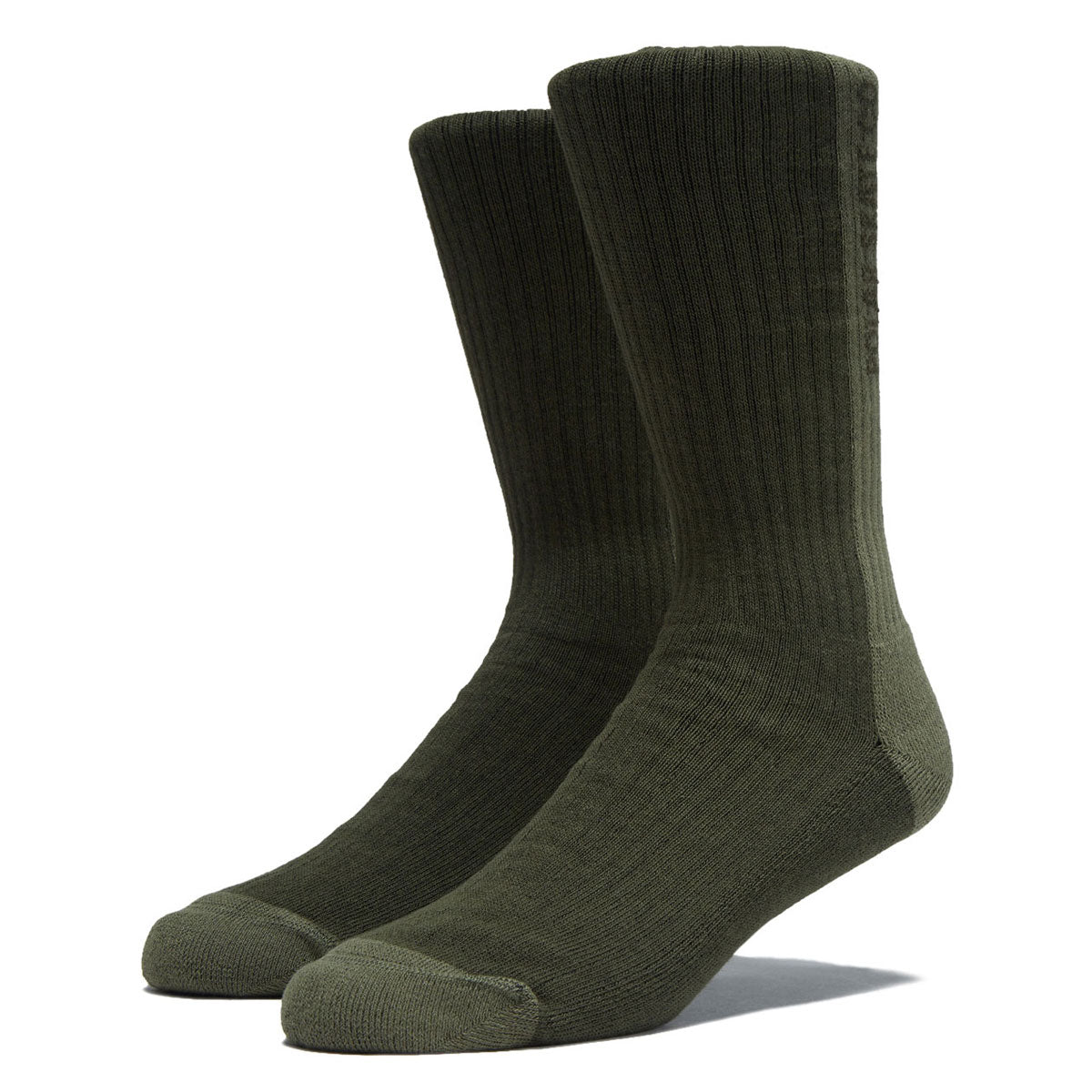 Polar 50/50 Rib Socks - Uniform Green image 1
