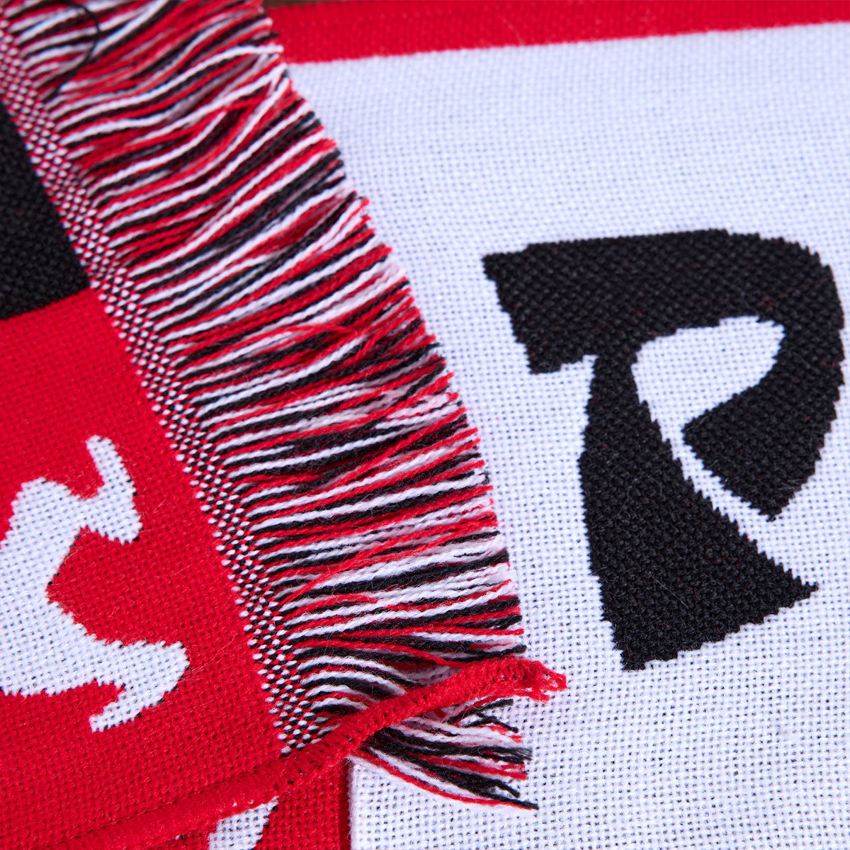 Polar Checkers Football Scarf - Red image 4