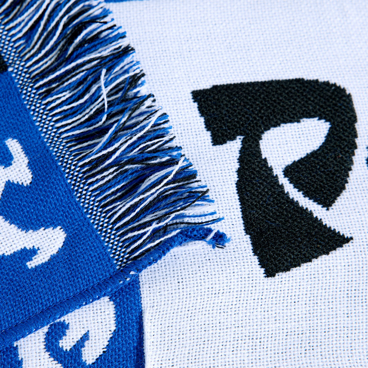 Polar Checkers Football Scarf - Blue image 4