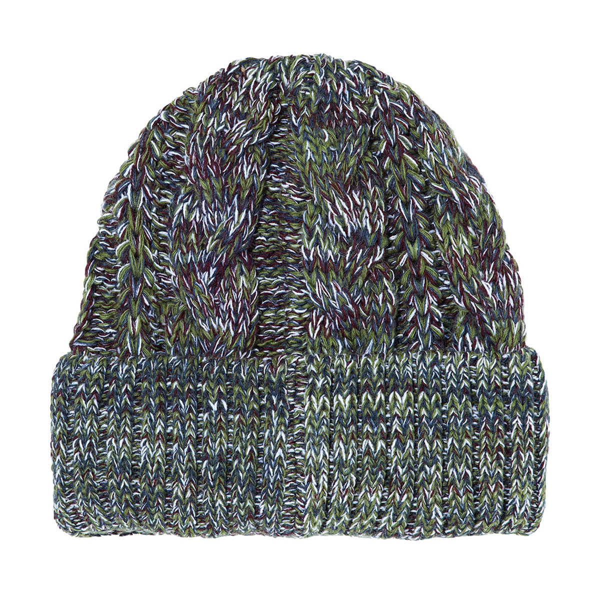Polar Braid Beanie - Green image 2