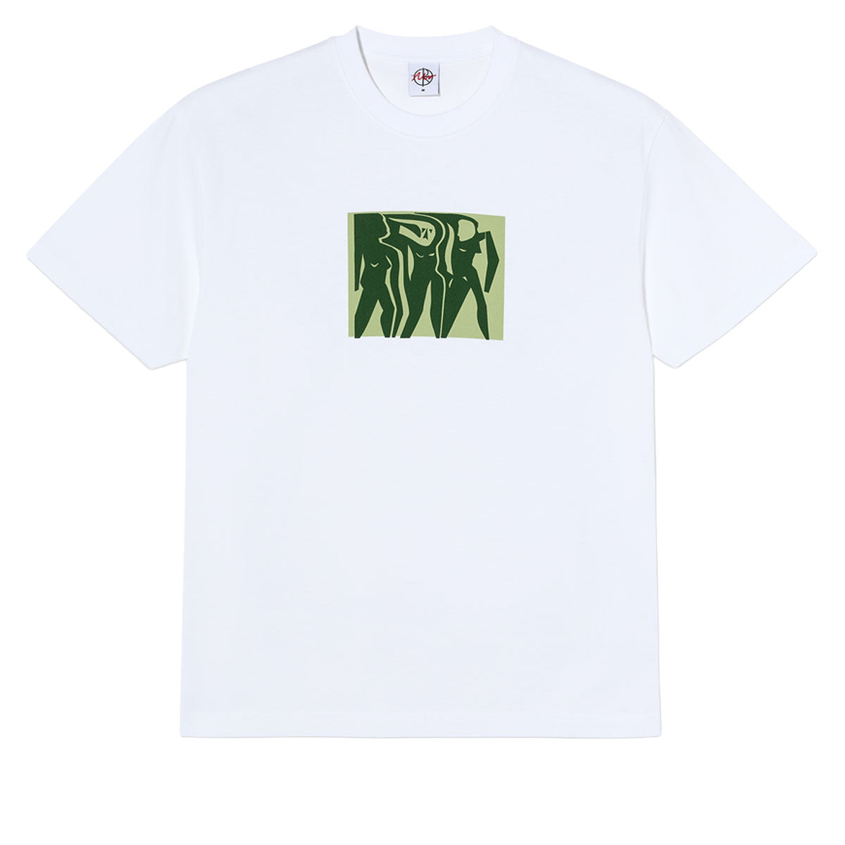 Polar Cut Outs T-Shirt - White image 1