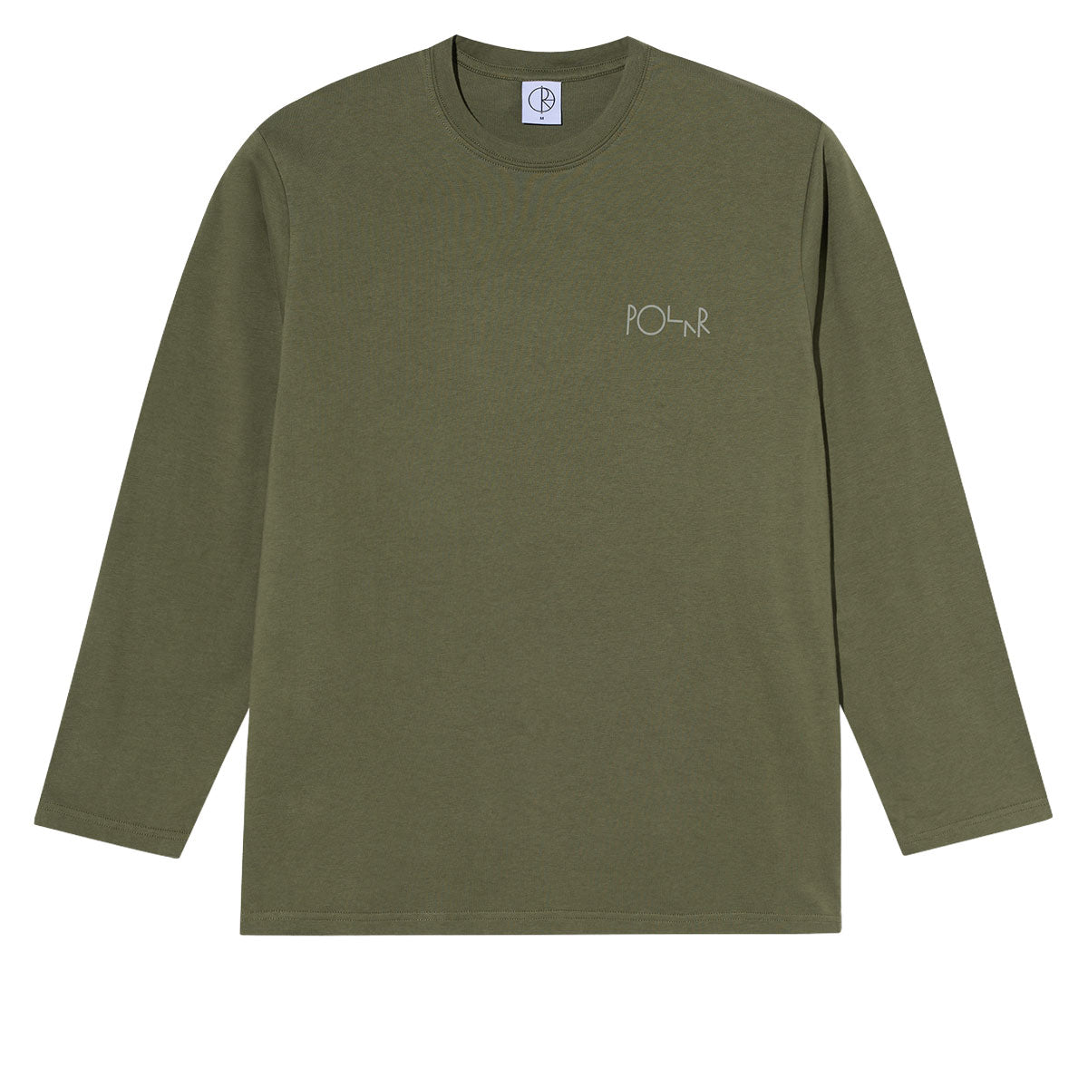 Polar Steve Stroke Logo Long Sleeve T-Shirt - Army Green image 2