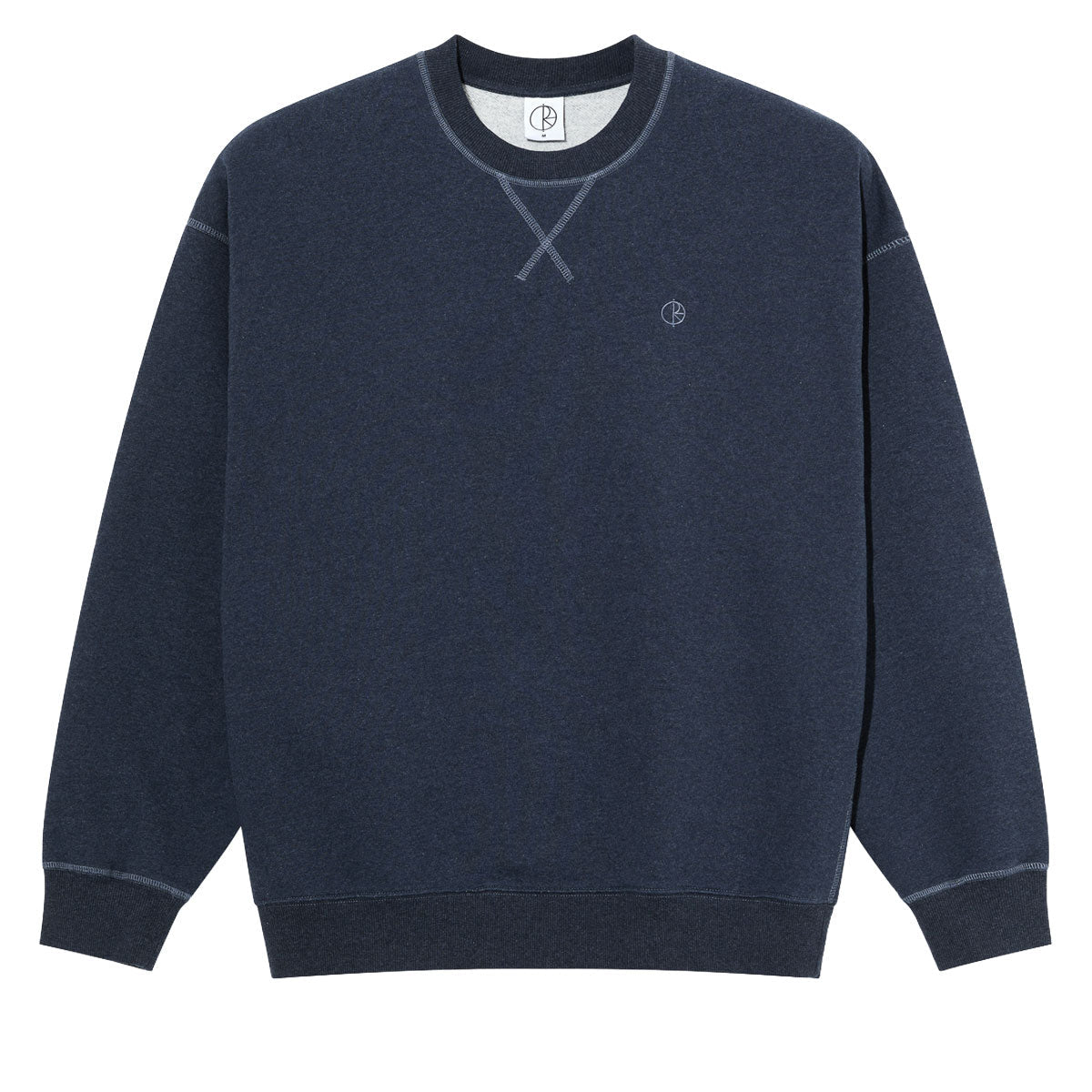 Polar Frankie Crewneck Sweatshirt - Navy Melange image 1
