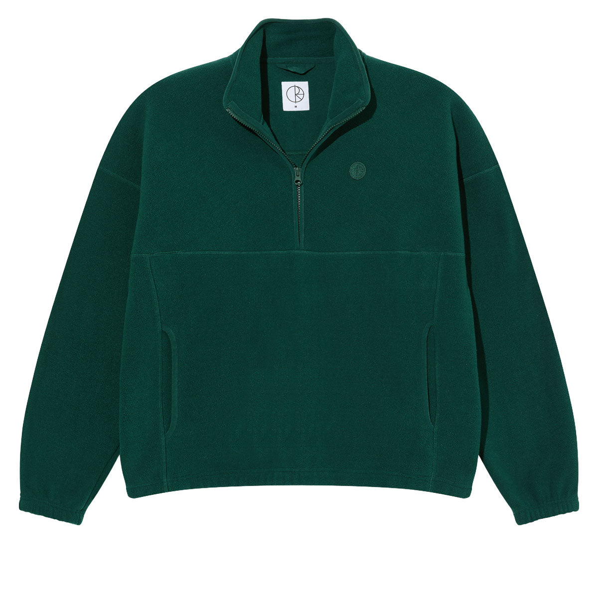 Polar Ivan Half Zip Sweatshirt - Dark Emerald image 3