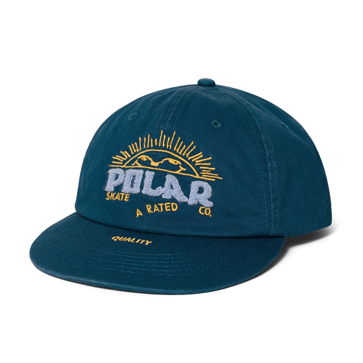 Polar Cheeky Sun Ramy Hat - Petrol image 1