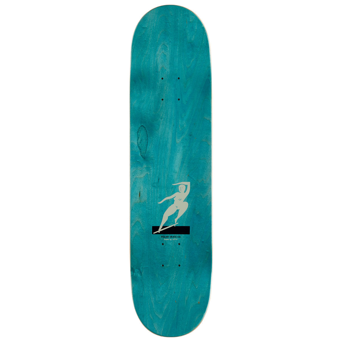Polar BS Smith Team Skateboard Deck - Green - 7.875