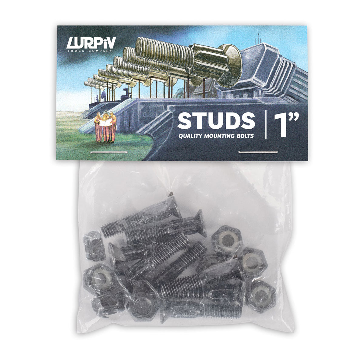 Lurpiv Studs Hardware - Black - 1