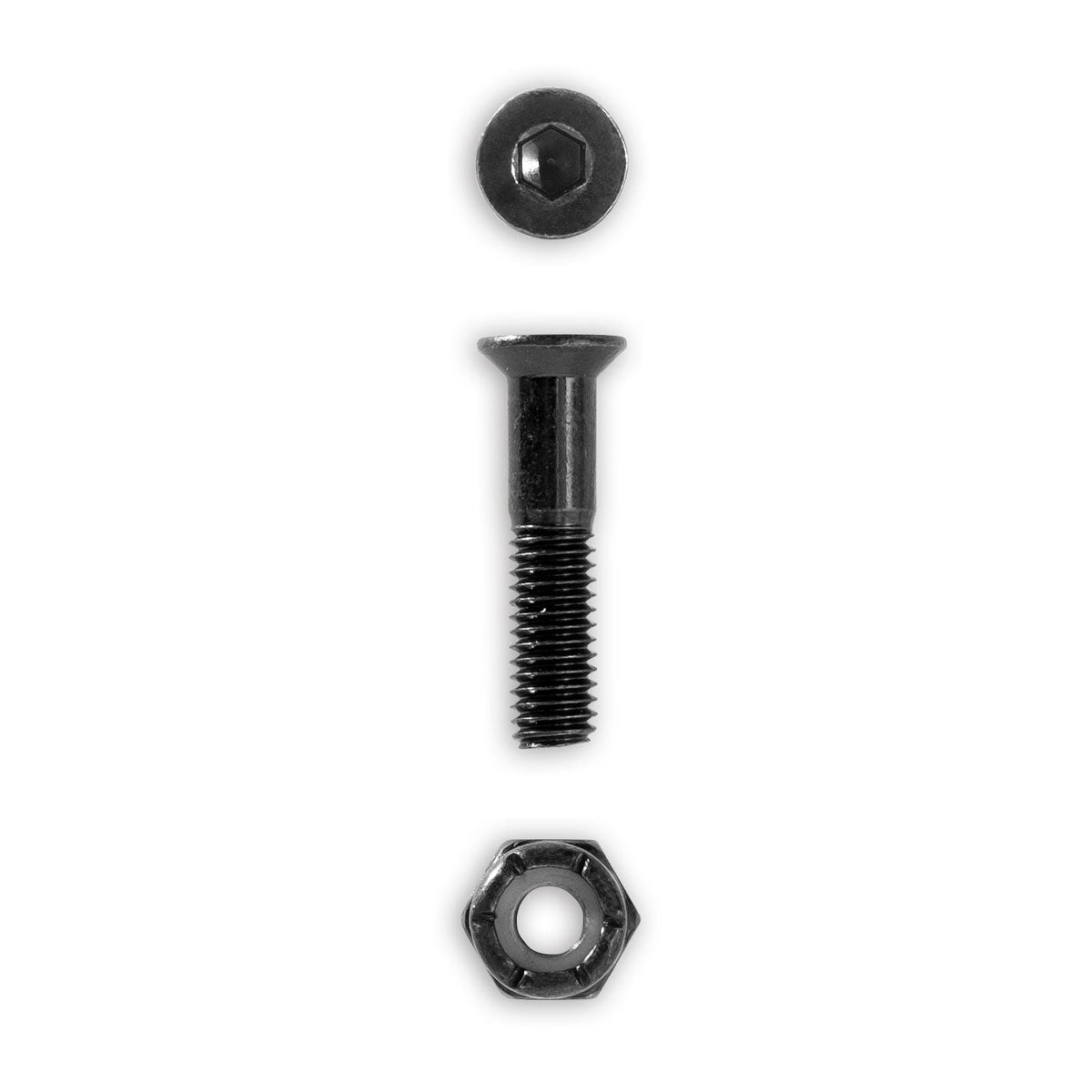 Lurpiv Bolts Hardware - Black - 7/8