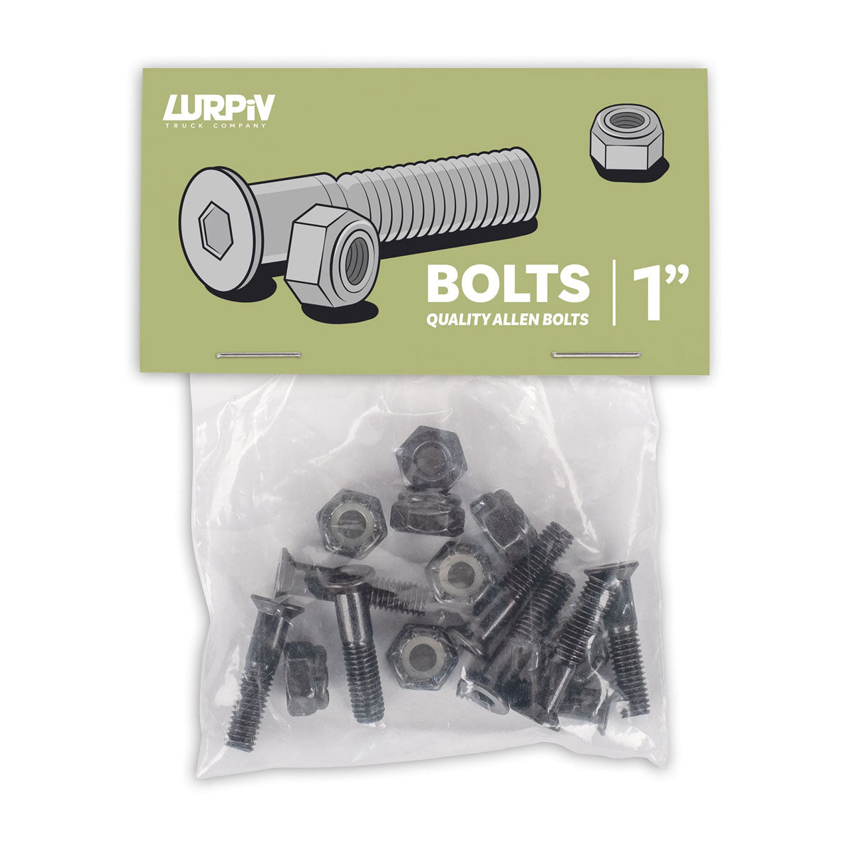 Lurpiv Bolts Hardware - Black - 1