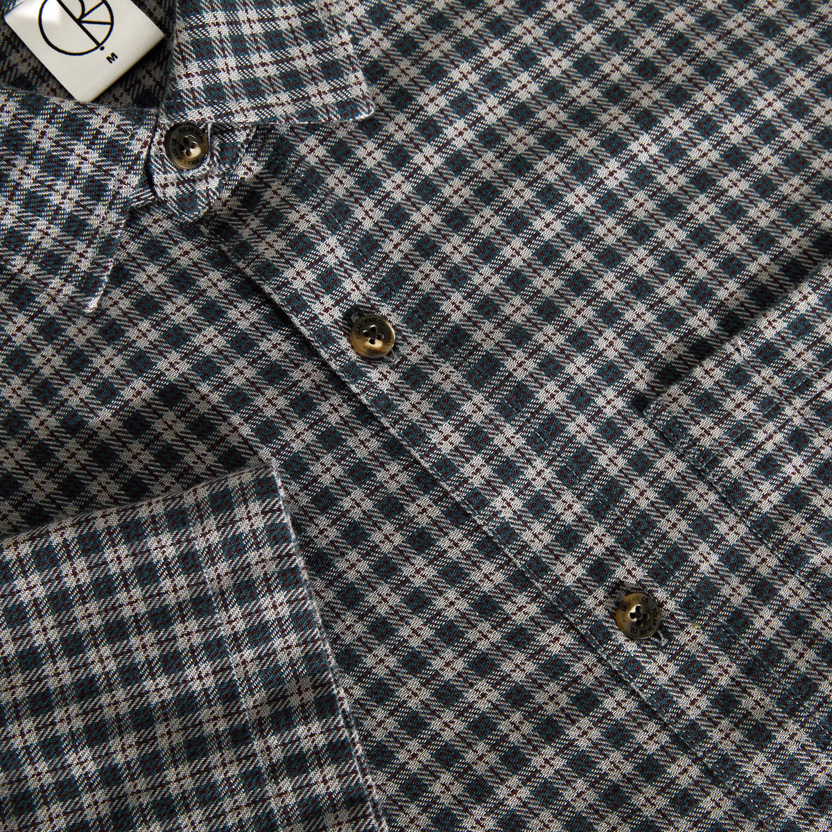 Polar Mitchell Shirt - Petrol/Bordeaux image 3