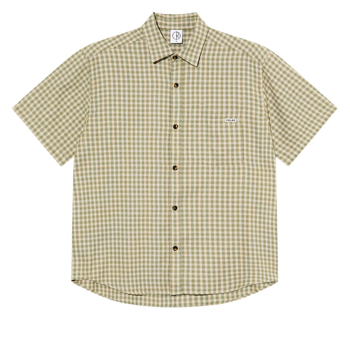 Polar Mitchell Shirt - Beige/Green image 1