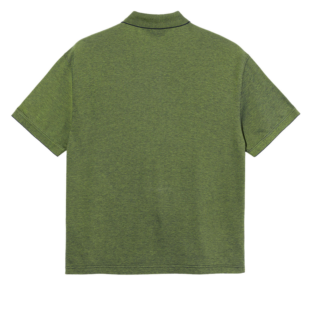 Polar Surf Pique Polo Shirt - Green/Blue image 2