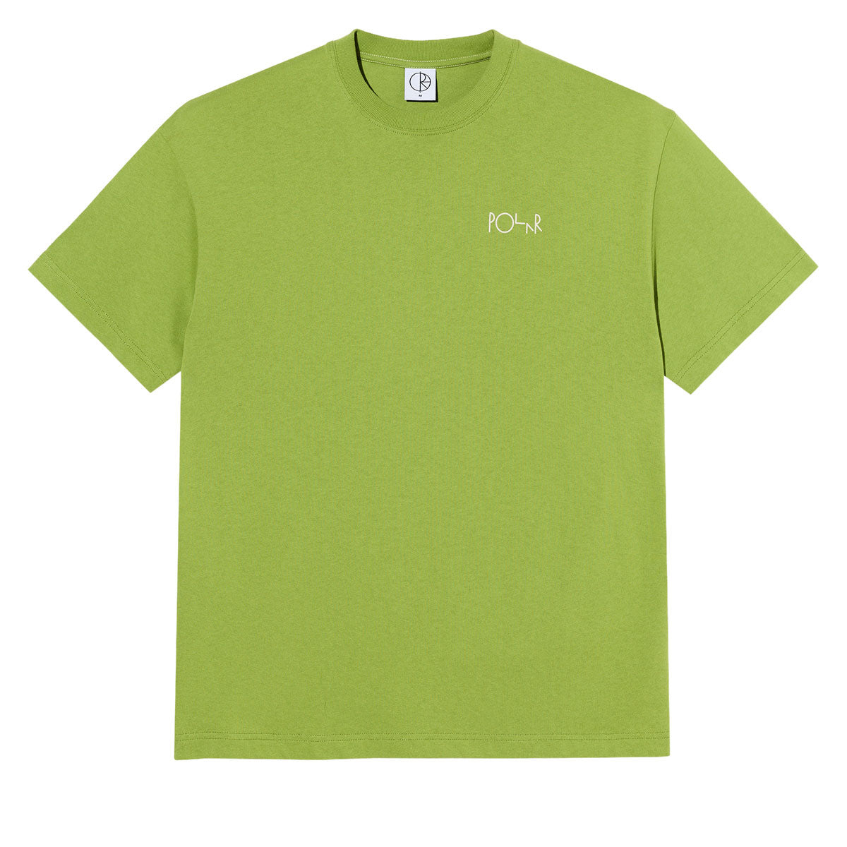 Polar Stroke Logo Contrast T-Shirt - Peridot image 2