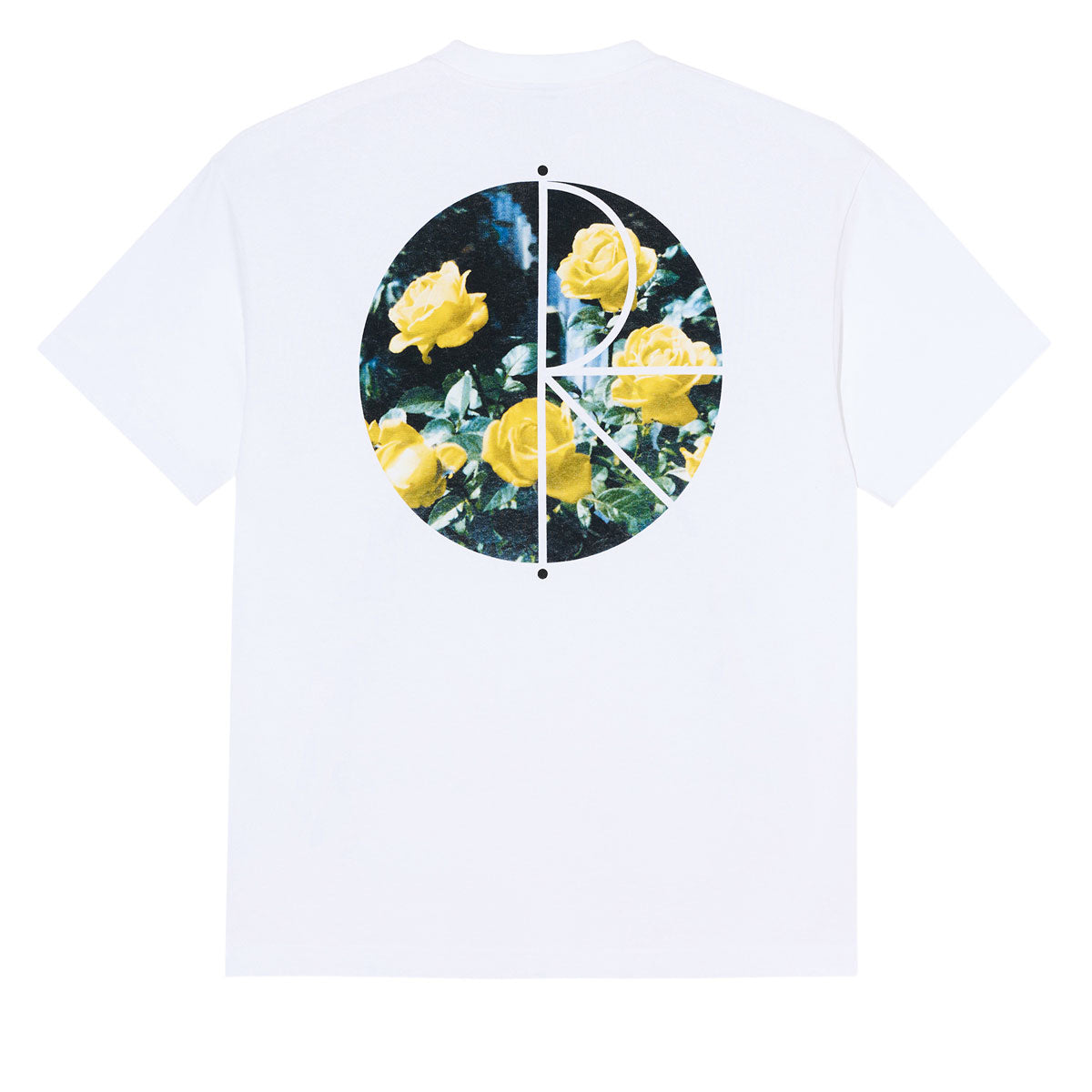 Polar Martas Roses Fill Logo T-Shirt - White image 1
