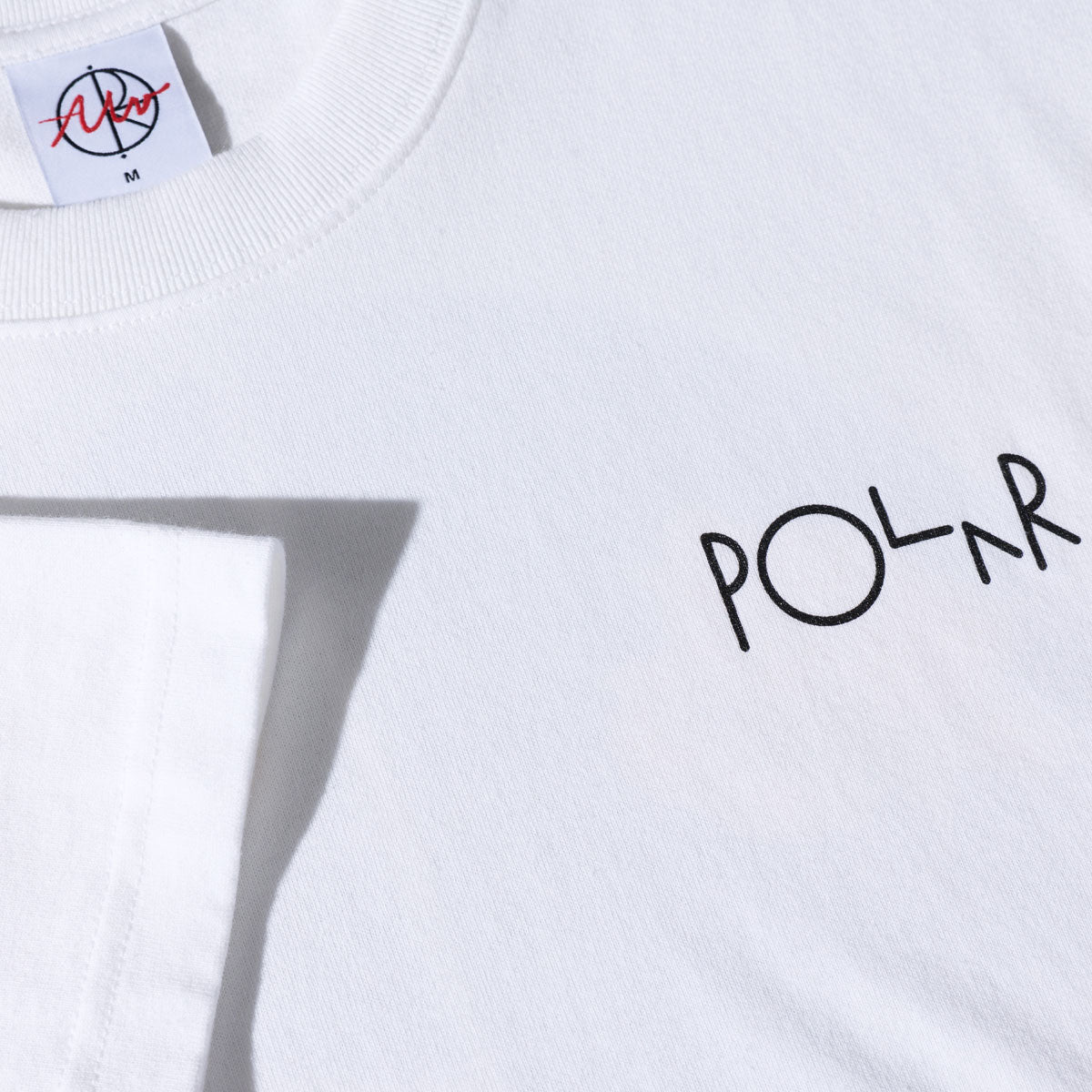 Polar Martas Roses Fill Logo T-Shirt - White image 4