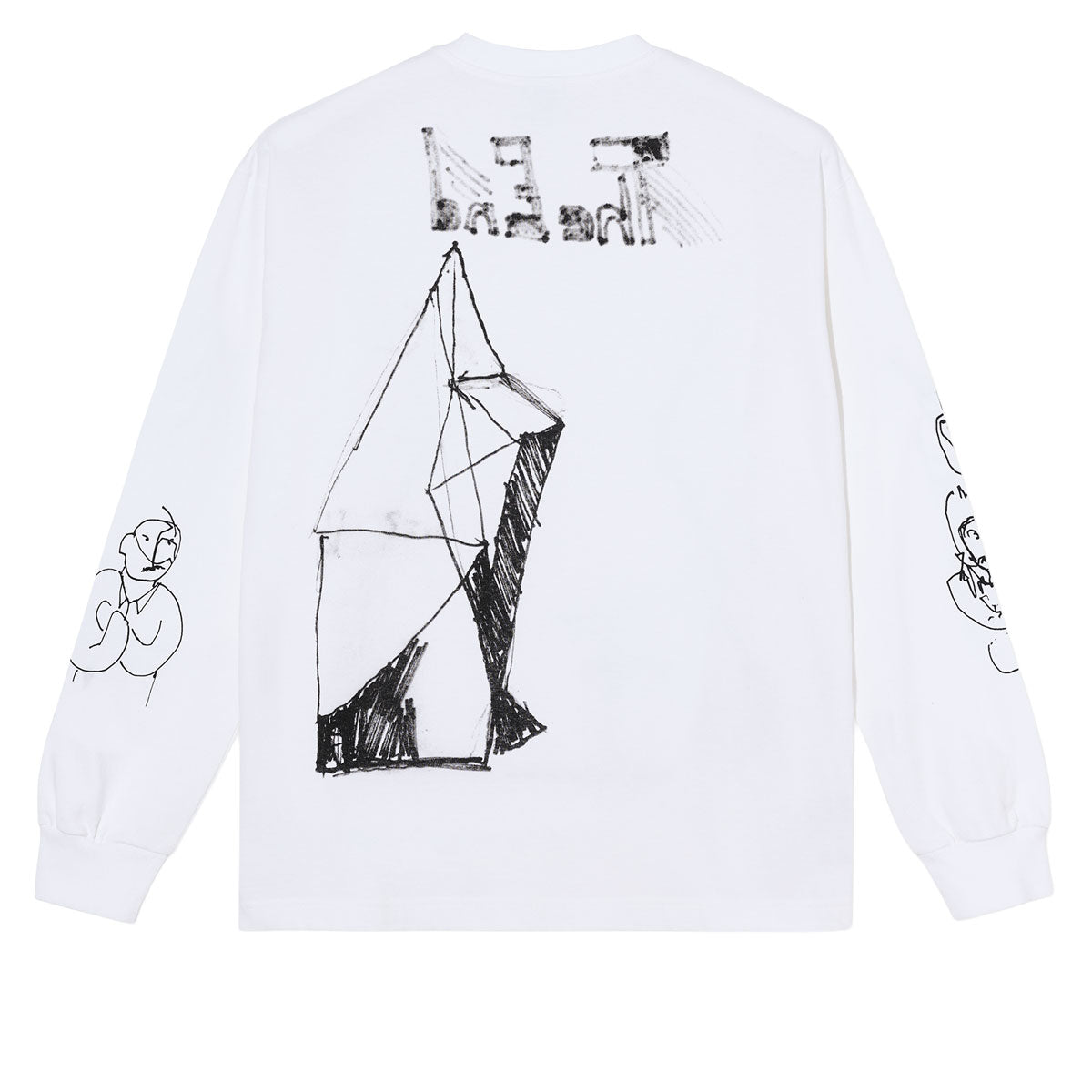 Polar The End Long Sleeve T-Shirt - White image 2