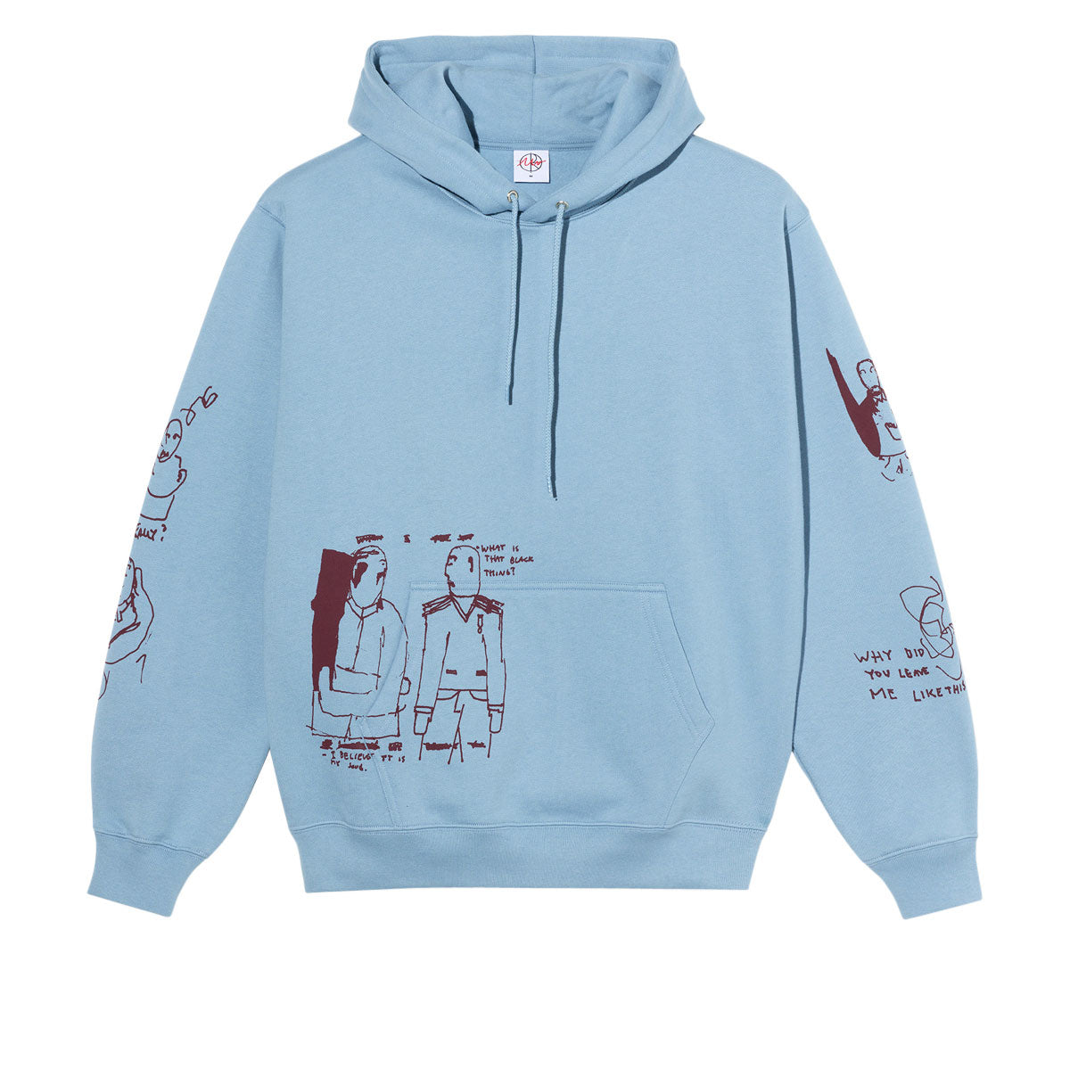 Polar The End Dave Hoodie - Dove Blue image 1