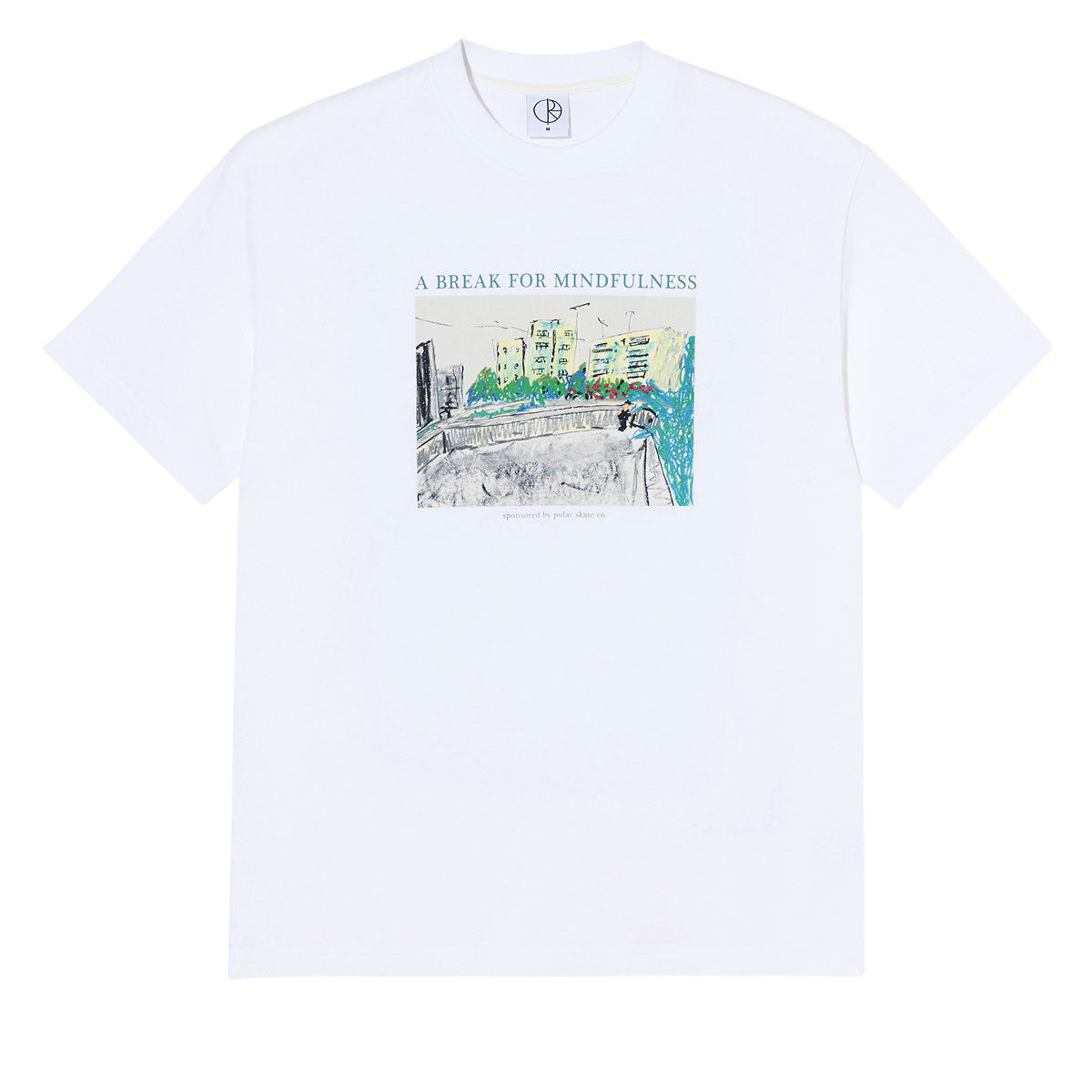 Polar Mindfulness T-Shirt - White image 1