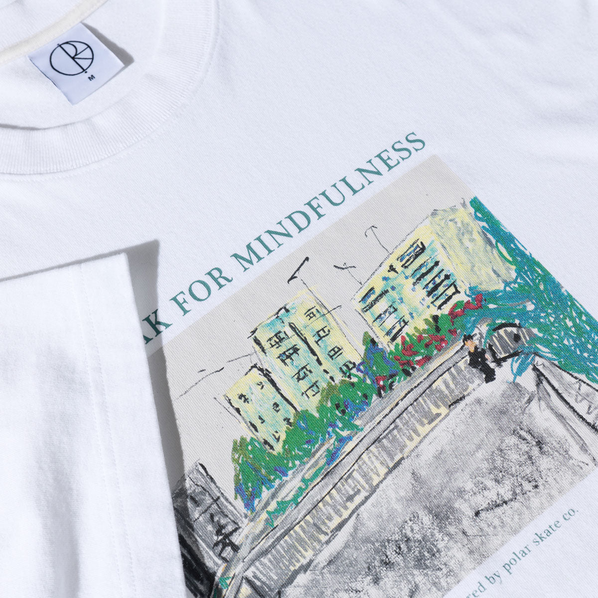 Polar Mindfulness T-Shirt - White image 2