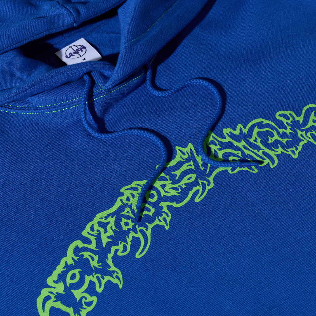 Polar Crude Logo Contrast Dave Hoodie - Egyptian Blue image 2
