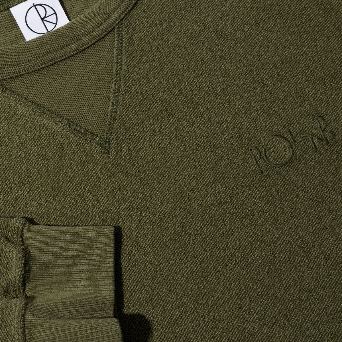 Polar Reversed Sweater - Army Green image 2