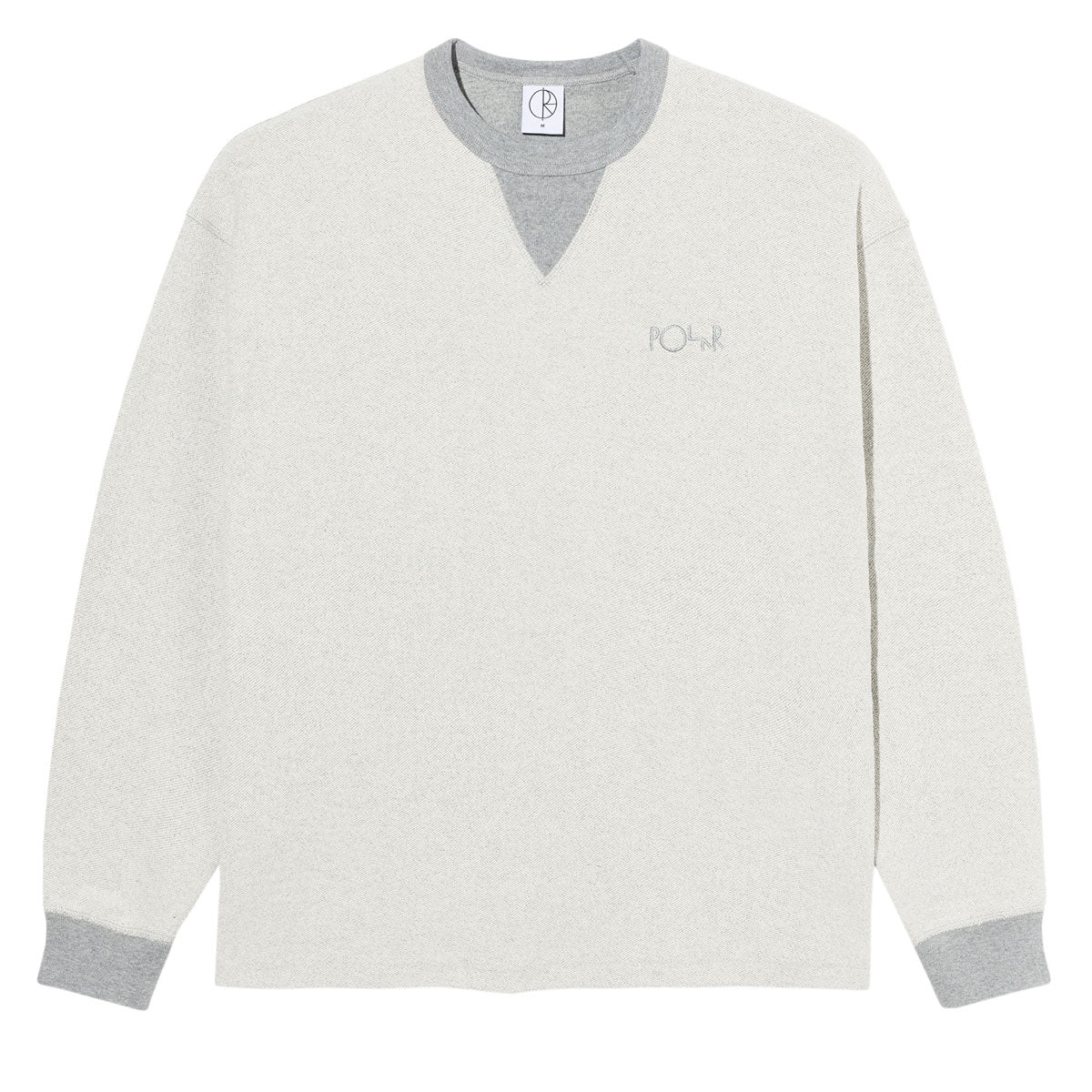 Polar Reversed Sweater - Heather Grey image 1