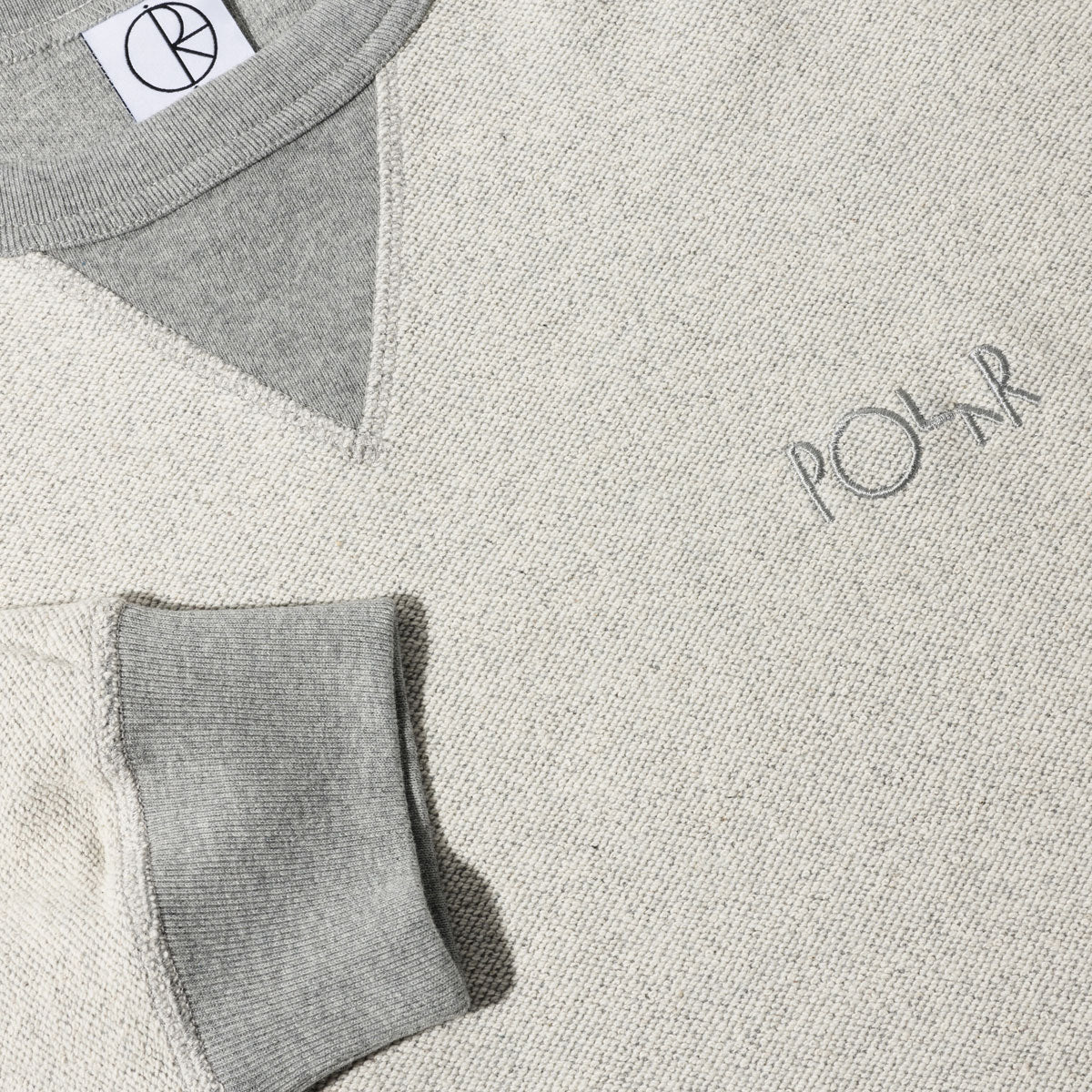 Polar Reversed Sweater - Heather Grey image 2