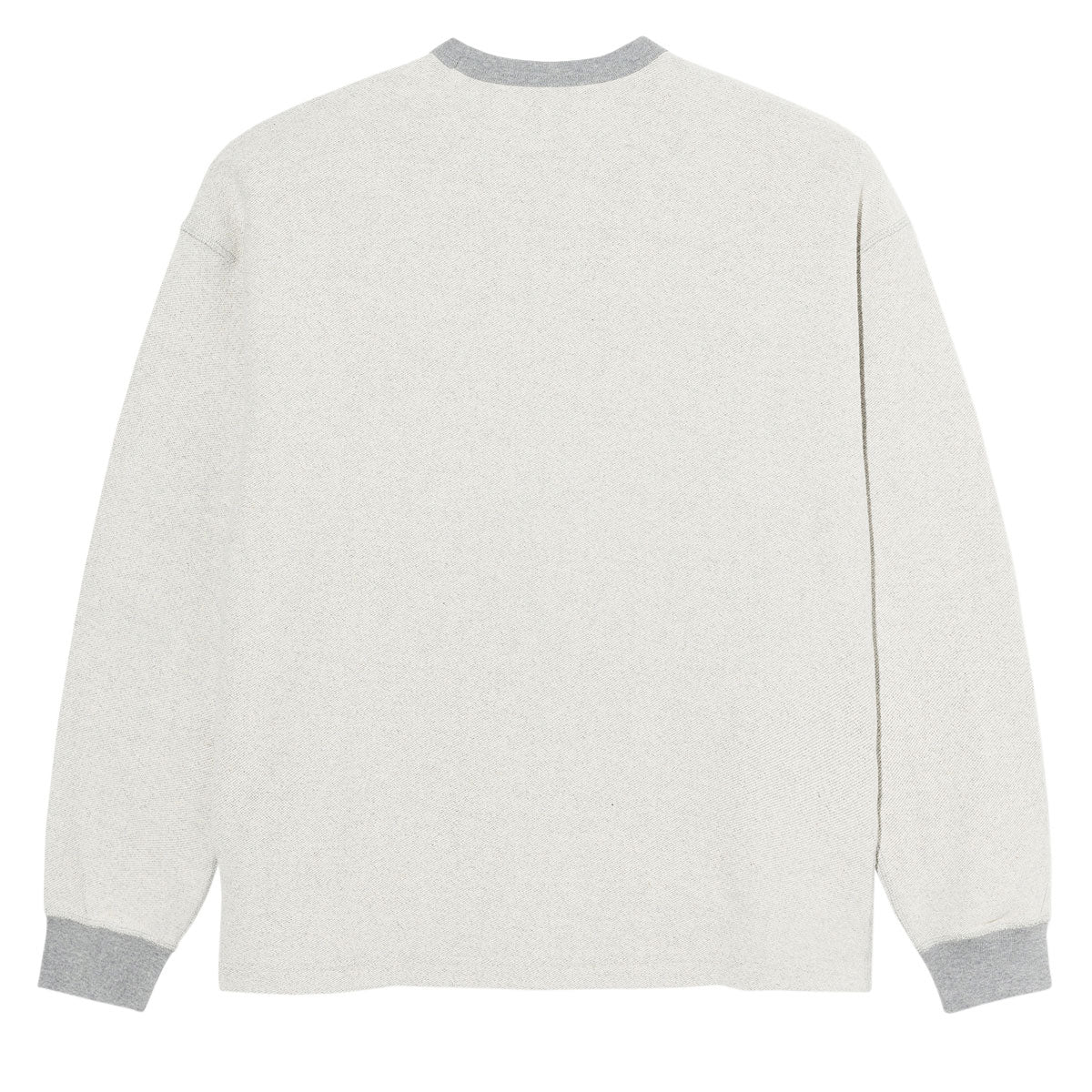 Polar Reversed Sweater - Heather Grey image 3
