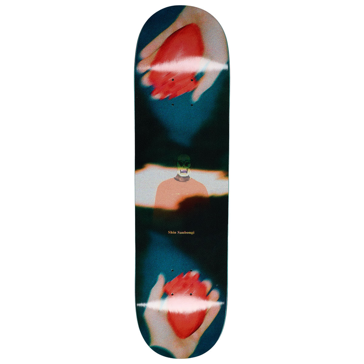 Polar Shin Sanbongi Heart In Hand Skateboard Deck - 8.50