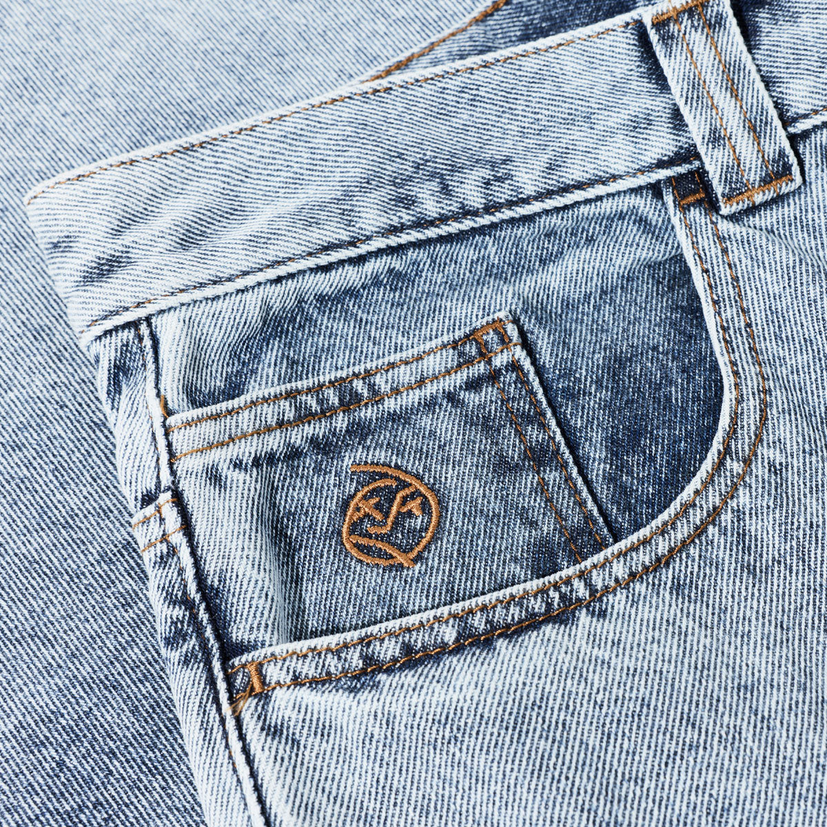 Polar Big Boy Shorts - Heavy Washed Blue image 3