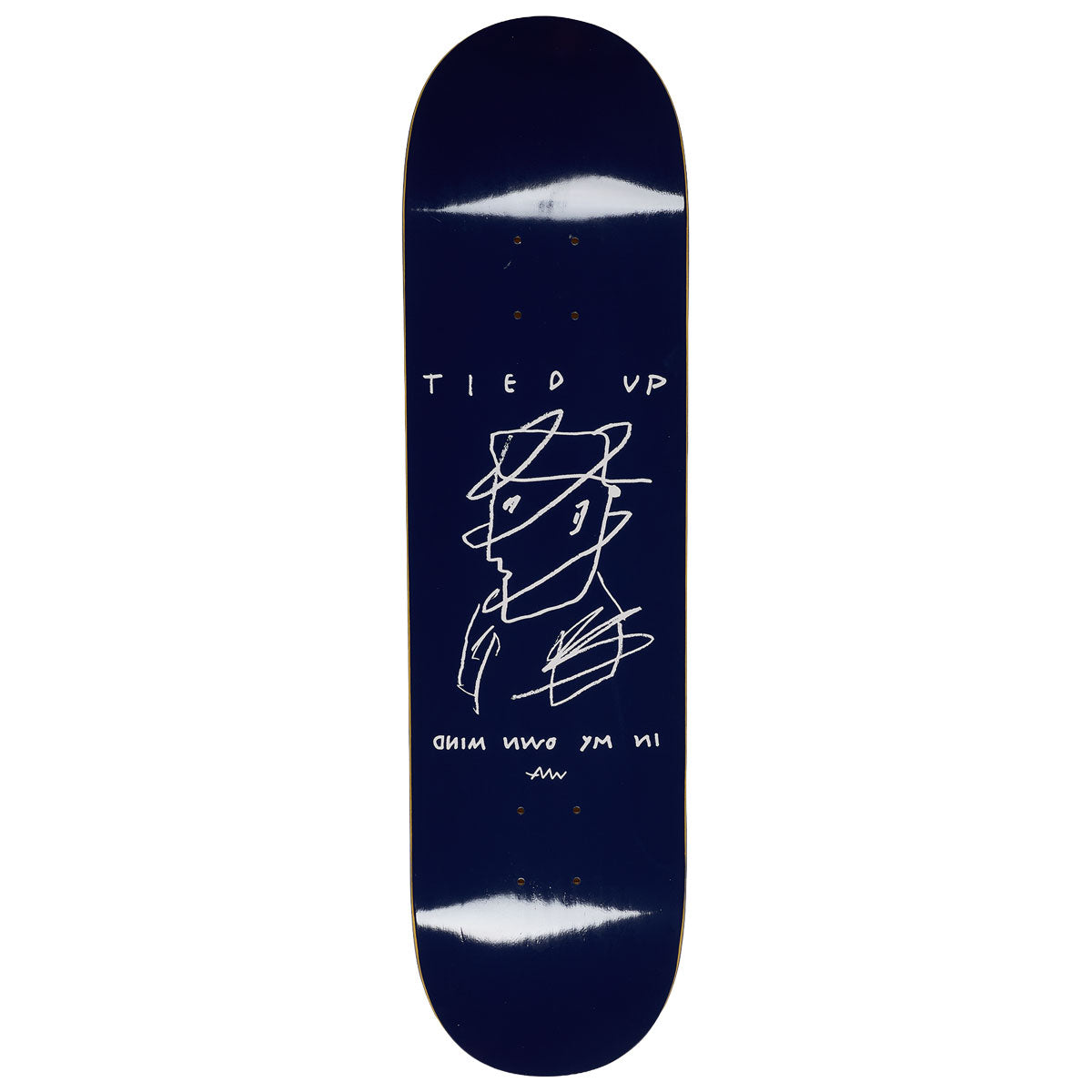 Polar Tied Up Team Skateboard Deck - 8.75