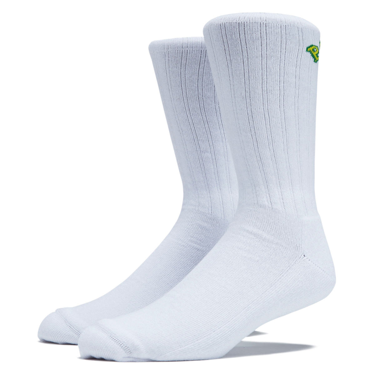 Polar College Large Rib Socks - White image 1