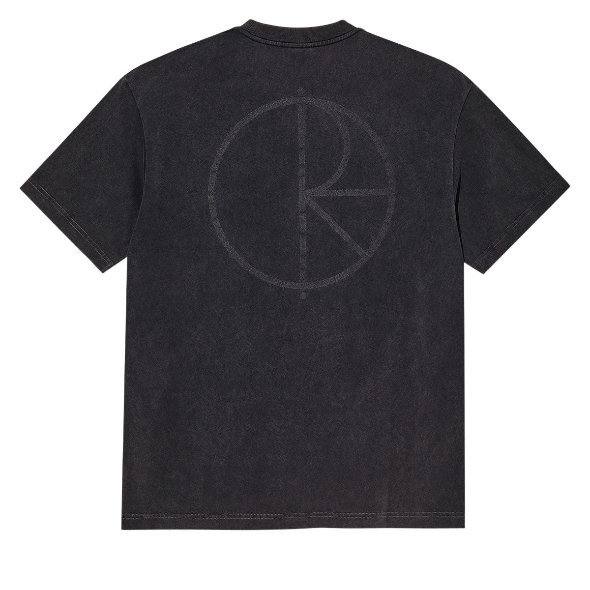 Polar Stroke Logo Contrast T-Shirt - Silver Black/Black image 1