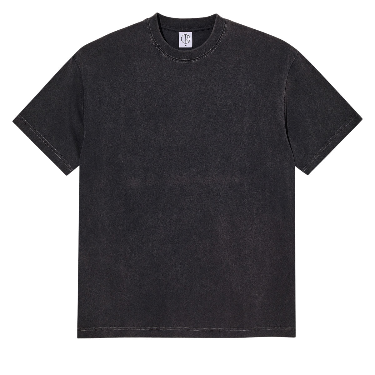 Polar Stroke Logo Contrast T-Shirt - Silver Black/Black image 2