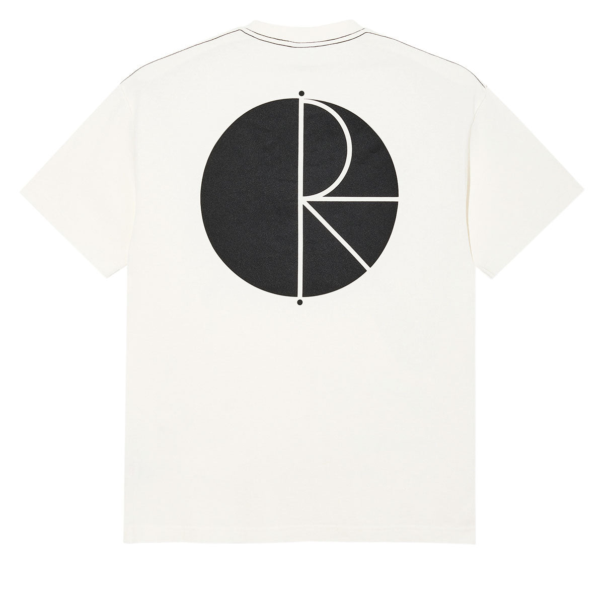 Polar Fill Logo Contrast T-Shirt - Ivory/Black image 1