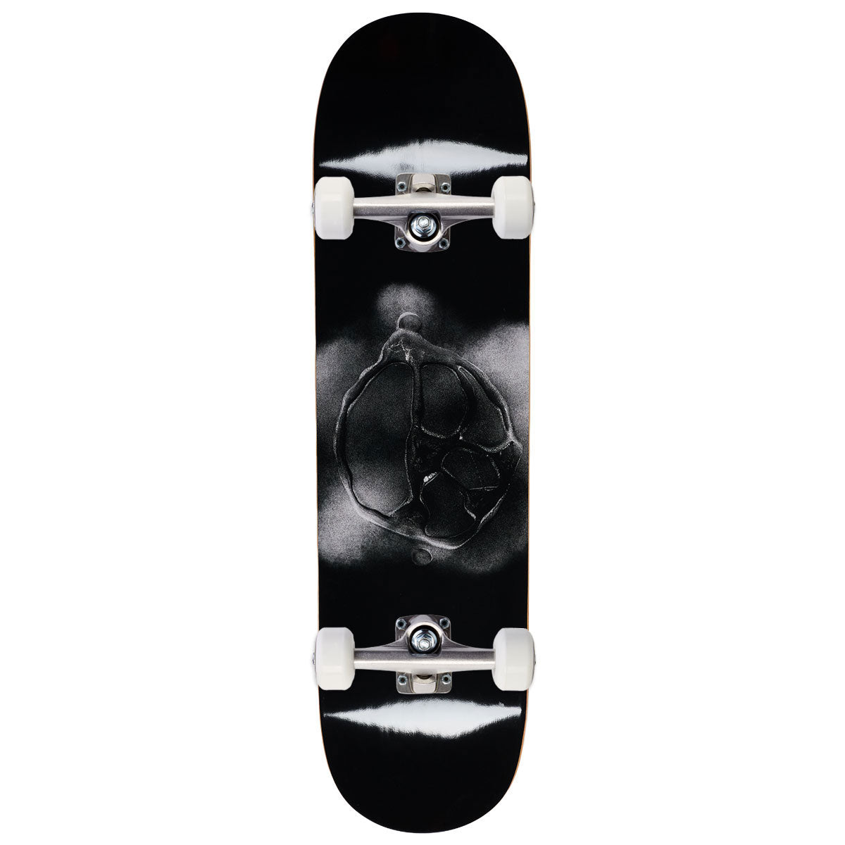 Polar Stroke Logo Team Skateboard Complete - Black - 8.00